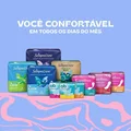 ABSORVENTE CAREFREE PROTETOR DIÁRIO FRESCOR DIÁRIO COM PERFUME 40 UNIDADES
