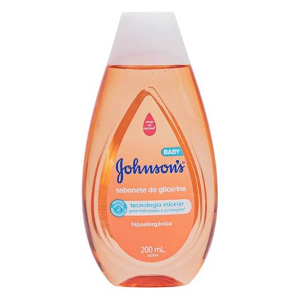 SABONETE LIQUÍDO JOHNSONS BABY GLICERINADO 200ML
