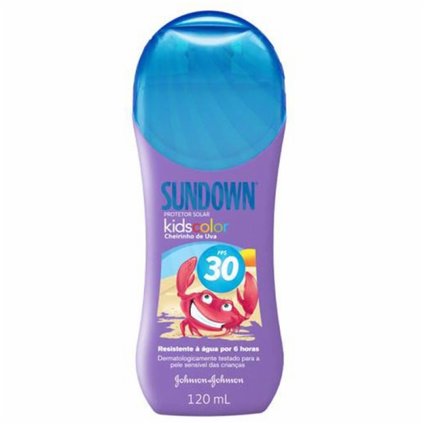 PROTETOR SOLAR SUNDOWN KIDS ROXO FPS30 120ML