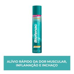 Biofenac Anti-inflamatório E Dor Muscular 11,6mg/g 60g Aerossol
