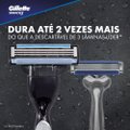 CARGA PARA APARELHO DE BARBEAR GILLETTE MACH3 COM 4 UNIDADES