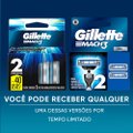 CARGA PARA APARELHO DE BARBEAR GILLETTE MACH3 COM 2 UNIDADES