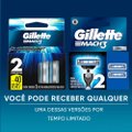 CARGA PARA APARELHO DE BARBEAR GILLETTE MACH3 COM 2 UNIDADES