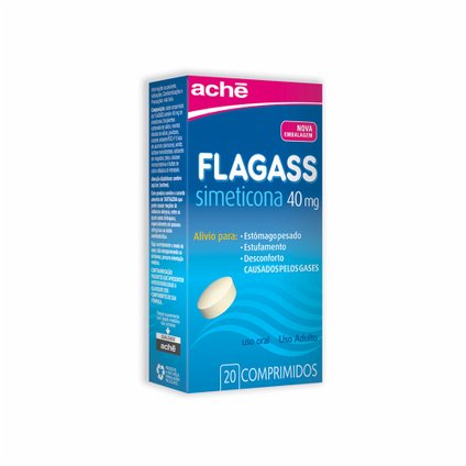 Flagass 40mg 20 Comprimidos