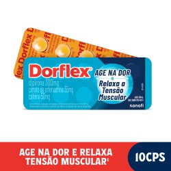 Dorflex Analgésico E Relaxante Muscular 10 Comprimidos