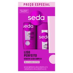 Kit Seda Liso Perfeito Shampoo + Condicionador 325ml