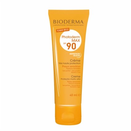 PROTETOR SOLAR BIODERMA PHOTODERM MAX TOQUE SECO FPS 90 40ML