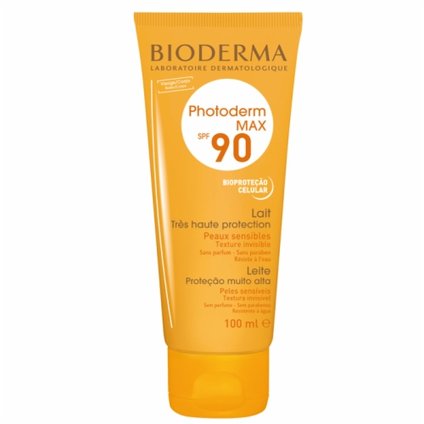 PROTETOR SOLAR BIODERMA PHOTODERM MAX LEITE FPS 90 100ML