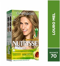 Tintura Garnier Nutrisse  70 Louro Mel