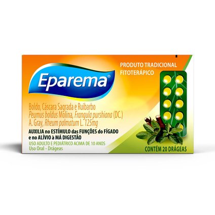 EPAREMA 20 DRÁGEAS