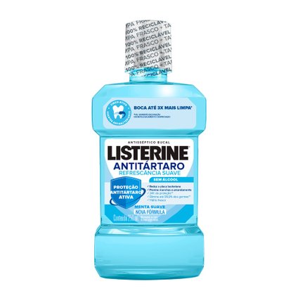 LISTERINE ANTITÁRTARO ENXAGUANTE BUCAL 250ML