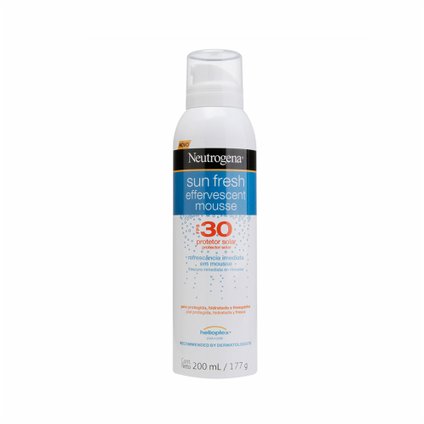 PROTETOR SOLAR NEUTROGENA SUN FRESH MOUSSE EFERVESCENTE FPS30 200ML