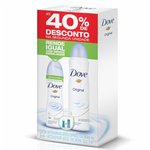 Kit Desodorante Dove Aerossol Original 100g + 40% De Desconto No Dove Comprimido 85ml