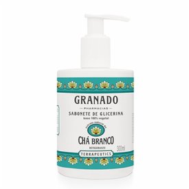 SABONETE LÍQUIDO GRANADO TERRAPEUTICS CHÁ BRANCO 300ML