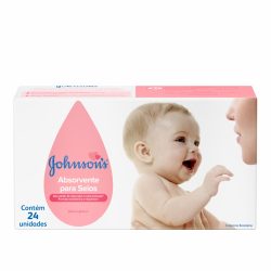 Absorvente Para Seios Johnson's C/ 24 Unid