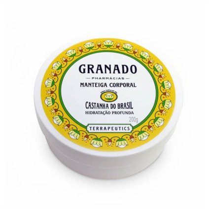 MANTEIGA HIDRATANTE GRANADO TERRAPEUTICS CASTANHA 200G