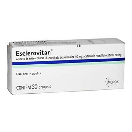 Esclerovitan c/ 30 Drageas