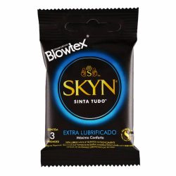 Preservativo Blowtex Skyn Extra Lubrificado C/3