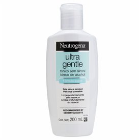 TÔNICO NEUTROGENA ULTRA GENTLE SEM ÁLCOOL 200ML