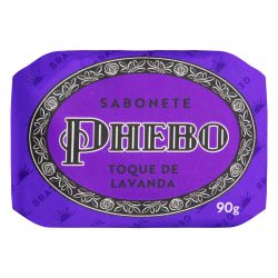 Sabonete Em Barra Phebo Toque De Lavanda 90g