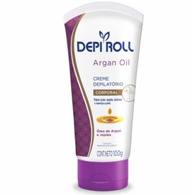 CREME DEPILATÓRIO DEPILROLL CORPORAL ARGAN OIL 100G