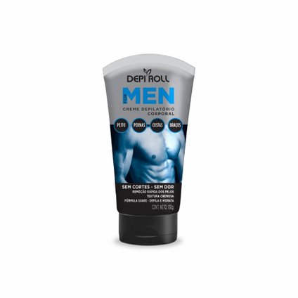 CREME DEPILATÓRIO CORPORAL DEPIROLL FOR MEN 130G