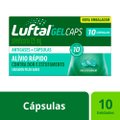 LUFTAL GEL CAPS SIMETICONA 125MG 10 CÁPSULAS GELATINOSAS