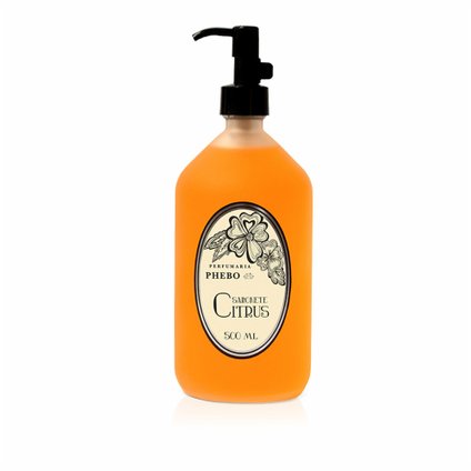 SABONETE LÍQUIDO ÁGUAS DE PHEBO CITRUS 500ML