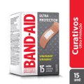 CURATIVOS BAND AID ULTRA PROTECTION COM 15 UNIDADES