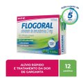 FLOGORAL PASTILHA PARA GARGANTA SABOR MENTA 12 UNIDADES