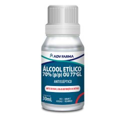 Alcool Adv Líquido Antisseptico 70% 30ml