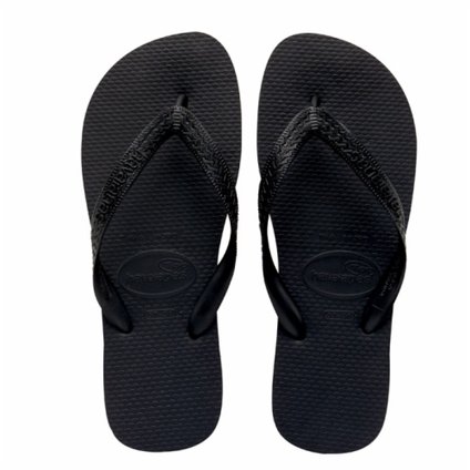 SANDÁLIAS HAVAIANAS TOP PRETO 45/46