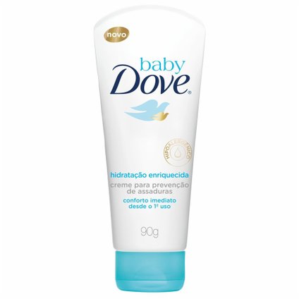 CREME PARA ASSADURAS BABY DOVE HIDRATAÇÃO ENRIQUECIDA 90 GR