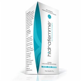 HIDRAFEMME GEL HIDRATANTE INTRAVAGINAL 24G COM 8 APLICADORES