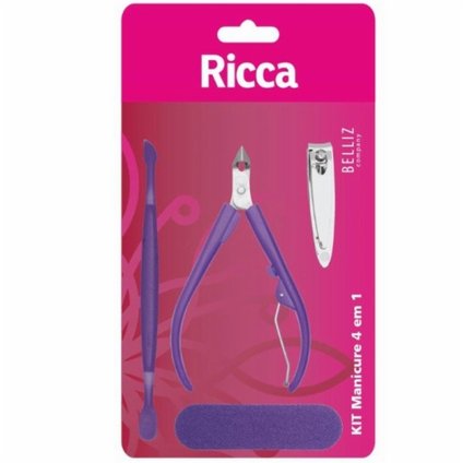 KIT MANICURE RICCA 4 EM 1
