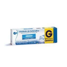 CLORIDRATO TERBINAFINA 1% CREME 20G EMS GENÉRICO P