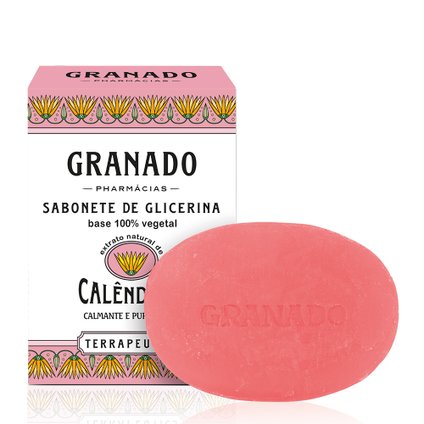 SABONETE GLICERINADO GRANADO TERRAPEUTICS CALÊNDULA 90G