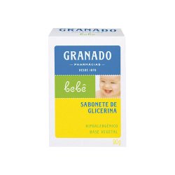 Sabonete De Glicerina Em Barra Granado Bebê Tradicional 90g