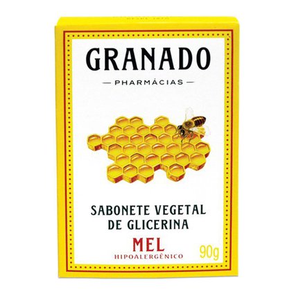 SABONETE BARRA GRANADO GLICERINADO MEL 90G