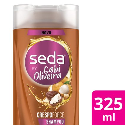 SHAMPOO SEDA CRESPO FORCE BY GABI OLIVEIRA 325ML
