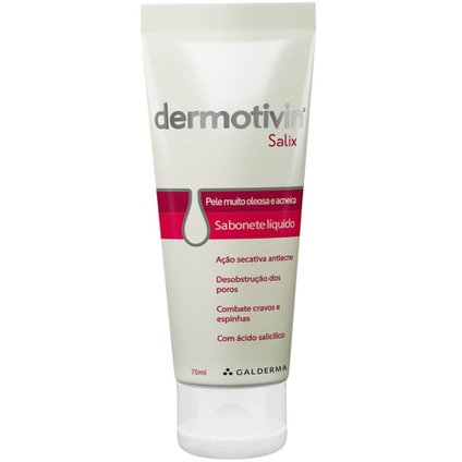 SABONETE LÍQUIDO DERMOTIVIN SALIX 70ML
