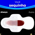 ABSORVENTE ALWAYS NOITE ULTRA SUAVE COM ABAS FLUXO INTENSO 32 UNIDADES