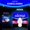 ABSORVENTE ALWAYS NOITE ULTRA SUAVE COM ABAS FLUXO INTENSO 32 UNIDADES