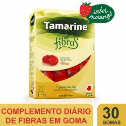 Tamarine Fibras Morango 30 Gomas