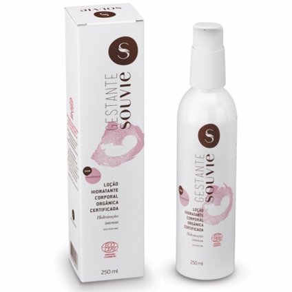 LOCAO HIDRATANTE CORPORAL ORGANICO CERTIFICADO SOUVIE 250ML