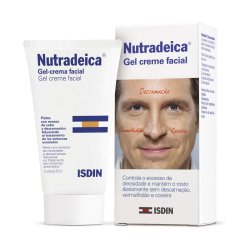 Gel Creme Facial Para Pele Descamativa Isdin Nutradeica 50ml