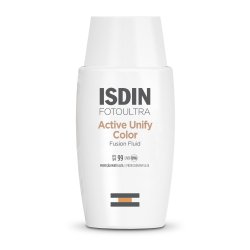 Protetor Solar Facial Isdin Fotoultra Active Unify Color Fps99 50ml
