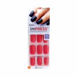 Unha Postica Autoadesiva Impress Med Rether Reckless