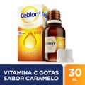 CEBION VITAMINA C SOLUÇÃO ORAL SABOR CARAMELO 30ML