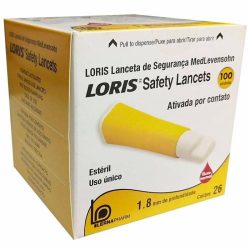 Lancetas Loris Medlevensohn Caixa Com 100